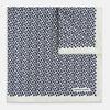 View 1 of product Floral White Pocket Square in Silk