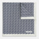 Floral White Pocket Square in Silk