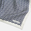 View 2 of product Floral White Pocket Square in Silk
