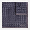 View 1 of product Floral Purple Pocket Square in Silk