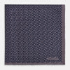 View 3 of product Floral Purple Pocket Square in Silk