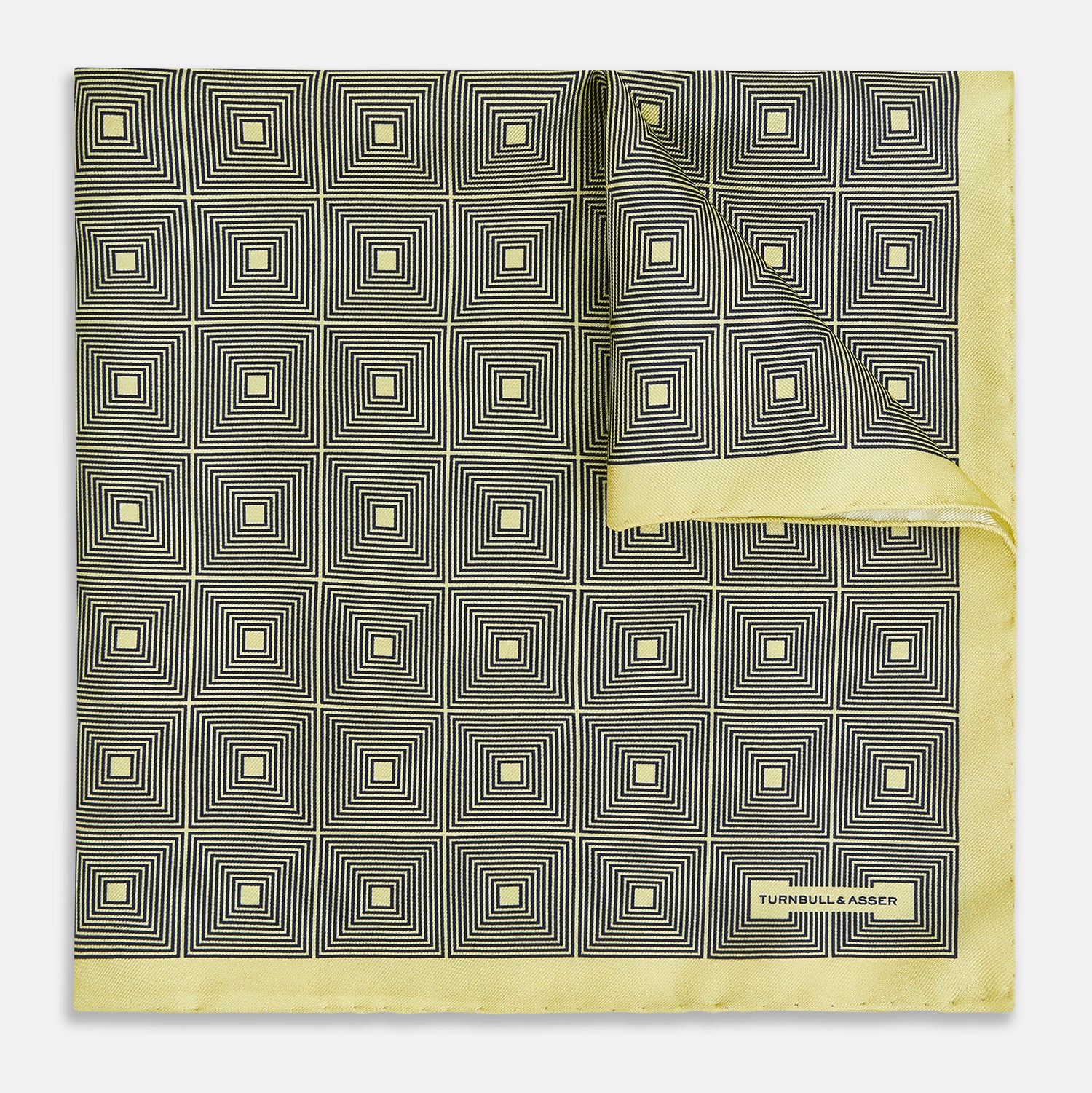 View 1 of product POCKET SQUARE SQUARE TILE BANANA