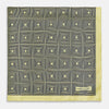 View 3 of product POCKET SQUARE SQUARE TILE BANANA