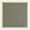 View 4 of product POCKET SQUARE SQUARE TILE BANANA
