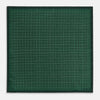 View 4 of product Geometric Green Pocket Square in Silk