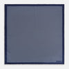 View 4 of product Polka dot Denim Pocket Square in Silk