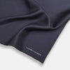 View 2 of product GREY AND ECRU PIPED SILK POCKET SQUARE