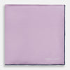 View 3 of product Lilac Piped Silk Pocket Square
