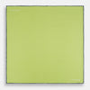 View 4 of product Pistachio Green and Navy Piped Silk Pocket Square