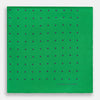 View 3 of product Green and Navy Spot Silk Pocket Square