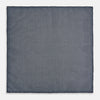 View 6 of product Rosette Navy Pocket Square in Silk
