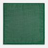 View 5 of product Rosette Green Pocket Square in Silk