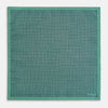 View 5 of product Rosette Green Pocket Square in Silk
