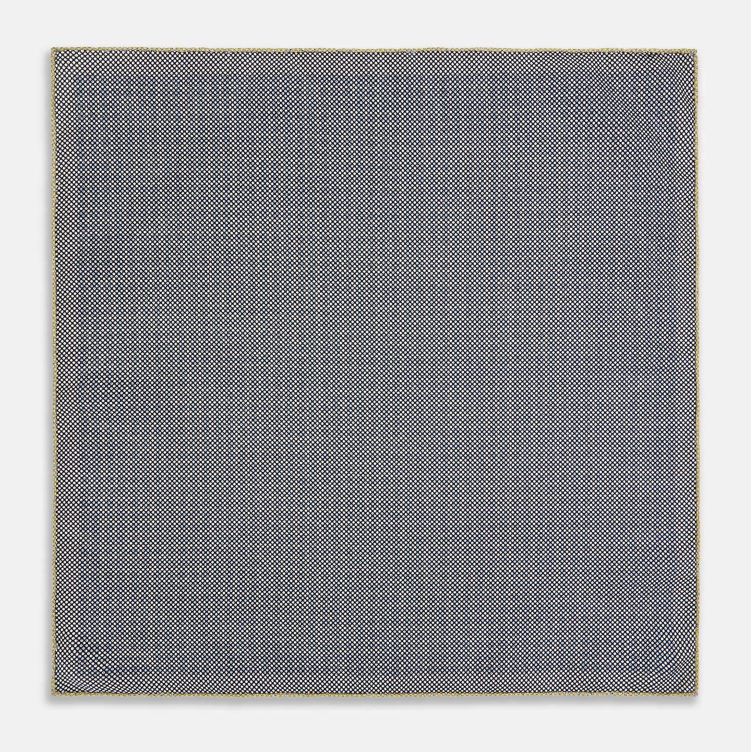 View 6 of product Rosette Yellow Pocket Square in Silk