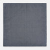 View 6 of product Checked Blue Pocket Square in Silk