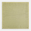 View 5 of product Checked Yellow Pocket Square in Silk