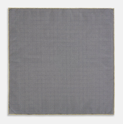 Checked Yellow Pocket Square in Silk Image 5
