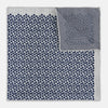 View 4 of product Floral Grey Pocket Square in Silk