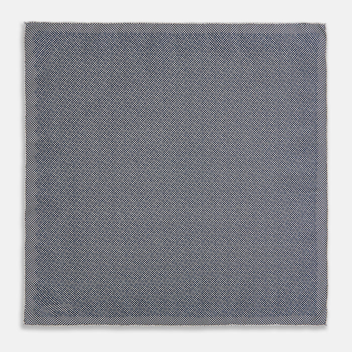 Floral Grey Pocket Square in Silk Image 5