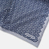 View 2 of product Floral Blue Pocket Square in Silk
