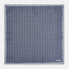 View 5 of product Floral Blue Pocket Square in Silk