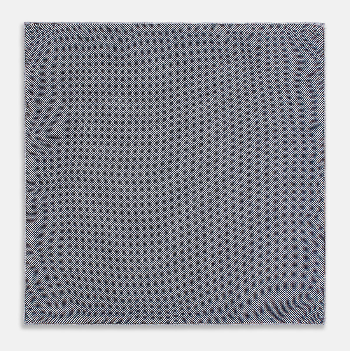 View 6 of product Floral Blue Pocket Square in Silk