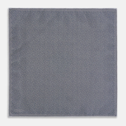 Floral Blue Pocket Square in Silk Image 5