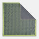 Floral Green Pocket Square in Silk
