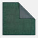 Geometric Green Tile Pocket Square in Silk