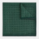 Geometric Green Tile Pocket Square in Silk