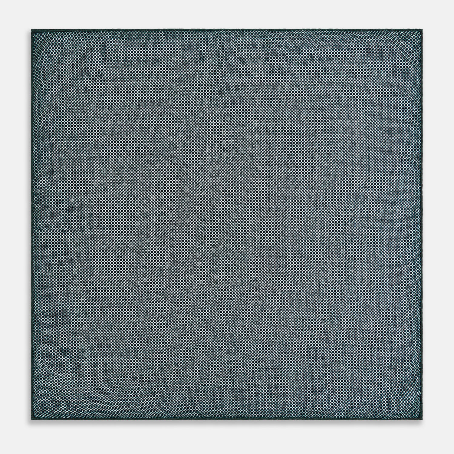View 6 of product Geometric Green Tile Pocket Square in Silk