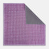 View 1 of product Geometric Lilac Tile Pocket Square in Silk
