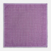 View 5 of product Geometric Lilac Tile Pocket Square in Silk