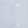 View 4 of product Pale Blue Fine Micro Check Pyjama Shirt