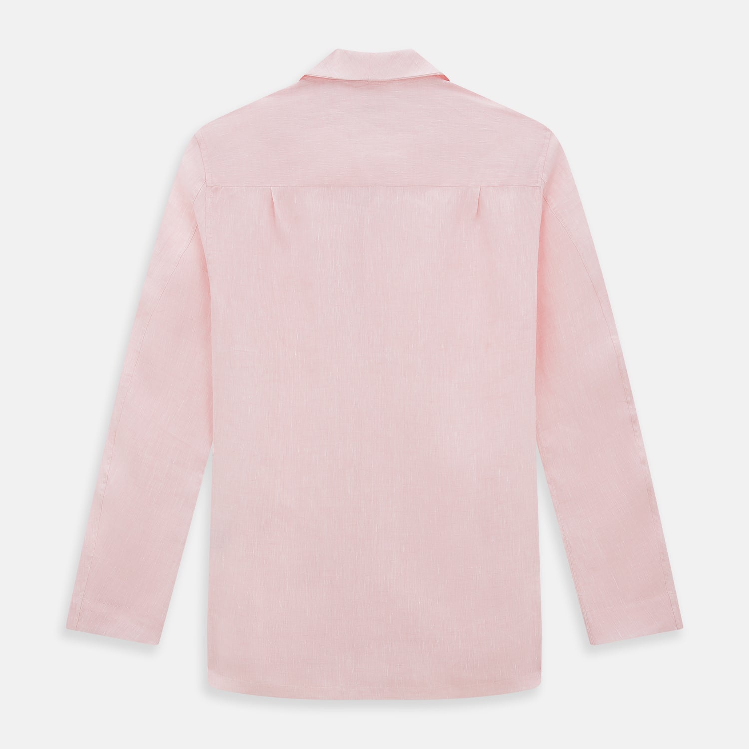 View 3 of product Pale Pink Linen Pyjama Shirt