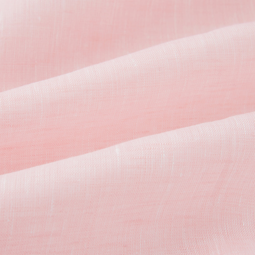 Pale Pink Linen Pyjama Shirt