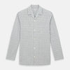 View 1 of product Grey Fine Multi Graph Check Pyjama Shirt