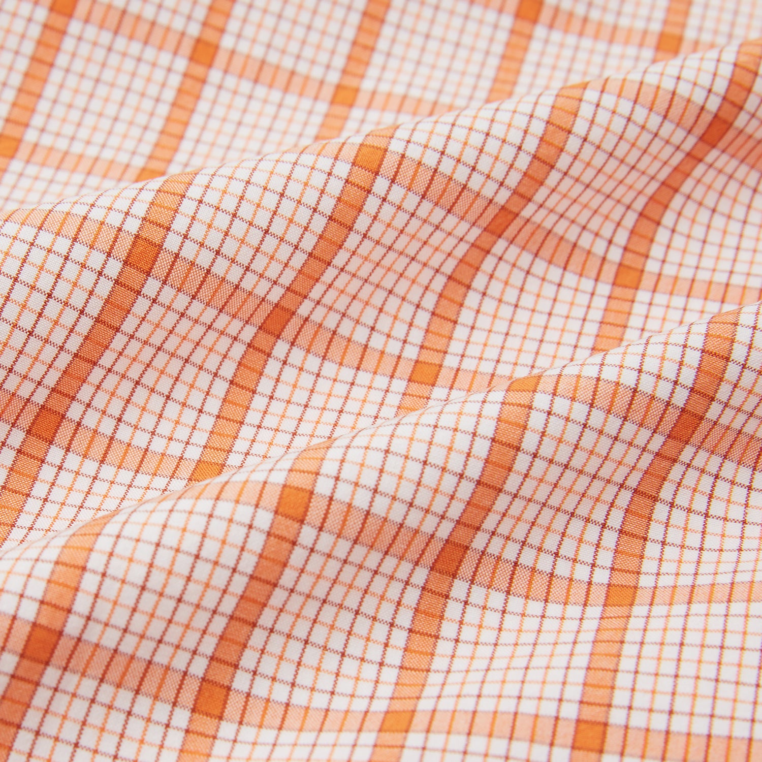 View 6 of product Orange Graph Overlay Check Pyjama Shirt