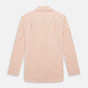View 3 of product Orange Graph Overlay Check Pyjama Shirt