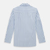 View 3 of product Blue Track Stripe Pyjama Shirt