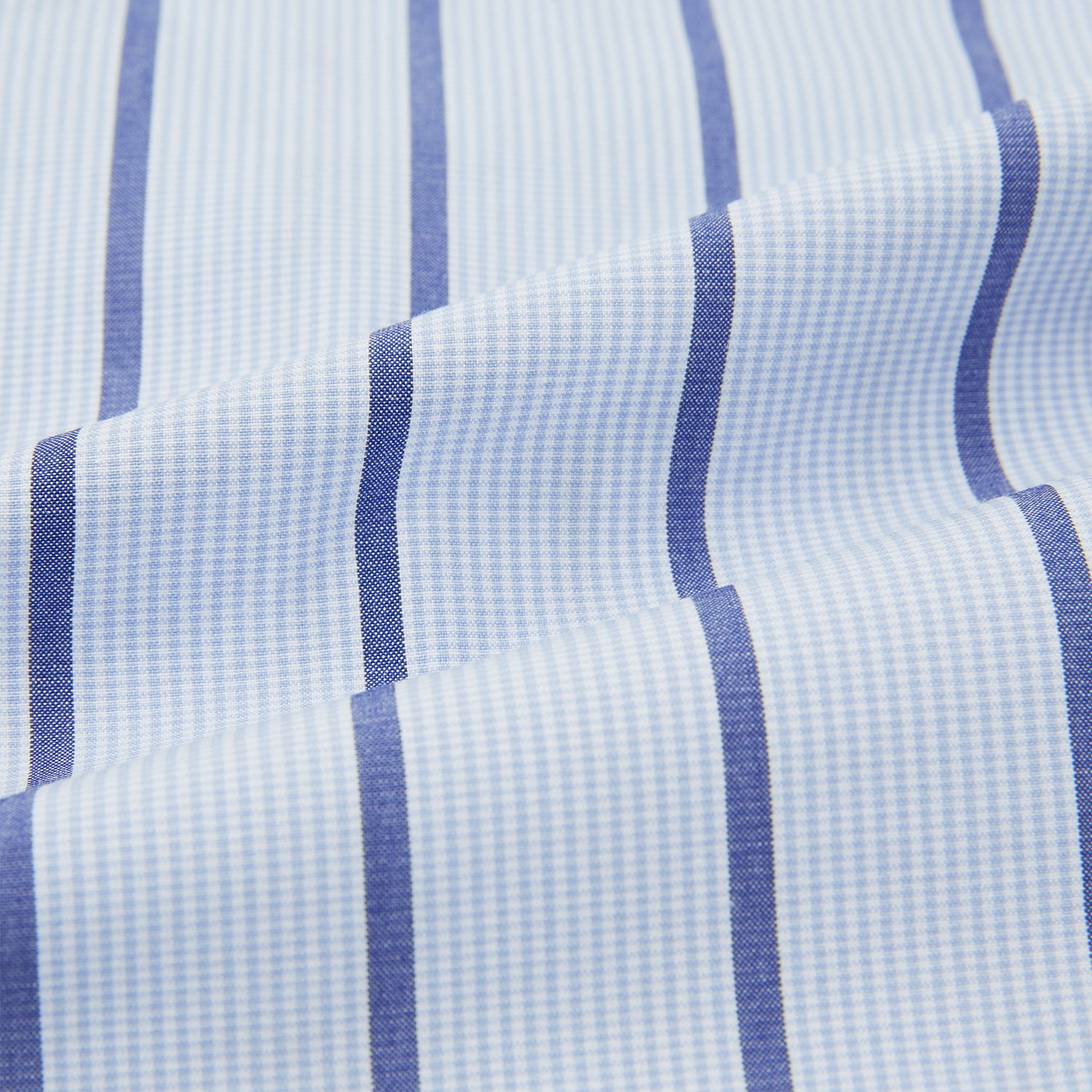 View 6 of product Blue Track Stripe Pyjama Shirt