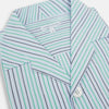 View 2 of product Green and Blue Shadow Pinstripe Pyjama Shirt