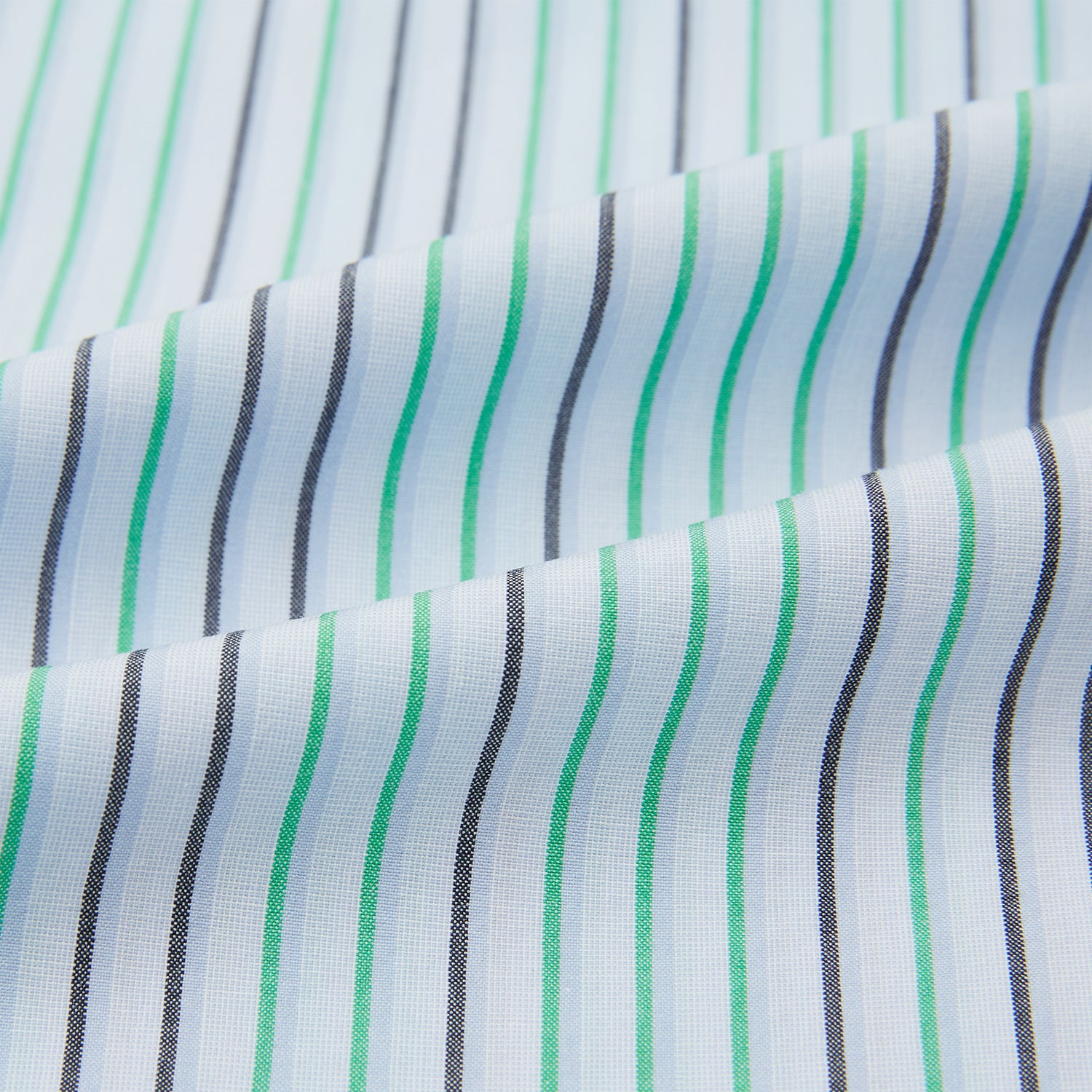 Green and Blue Shadow Pinstripe Pyjama Trousers