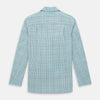 View 3 of product Green and Blue Shadow Check Pyjama Shirt