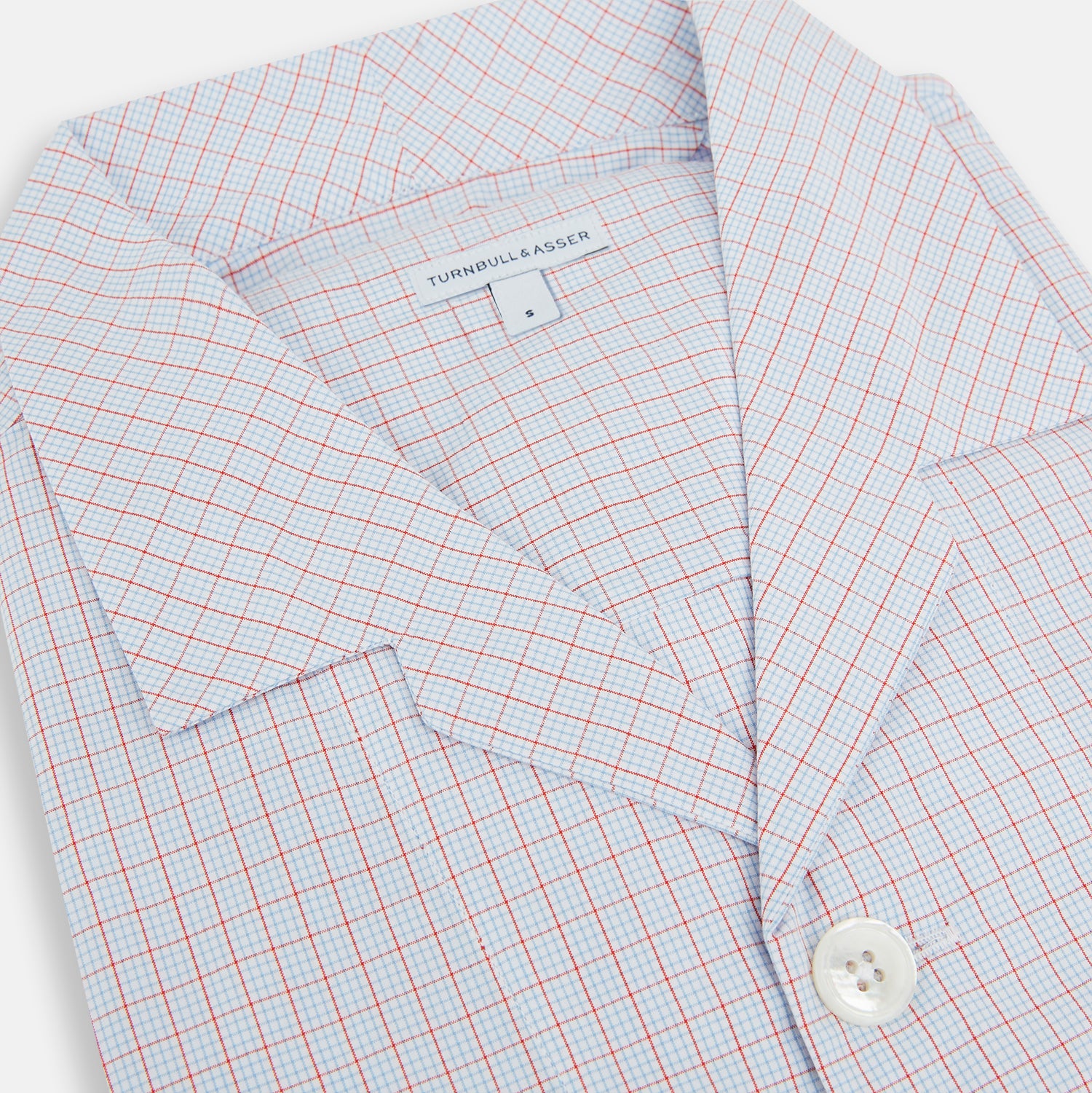 View 2 of product Red Multi Graph Check Pyjama Shirt