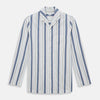 View 1 of product Blue Blazer Stripe Pyjama Shirt