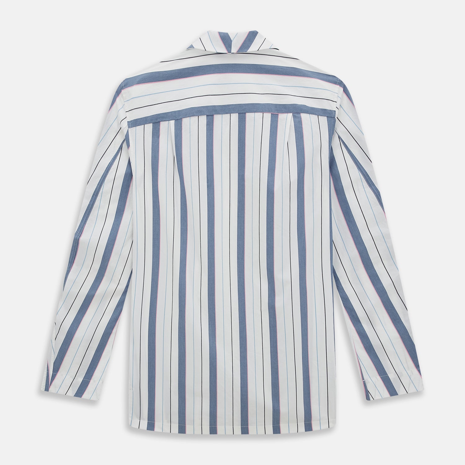 View 3 of product Blue Blazer Stripe Pyjama Shirt