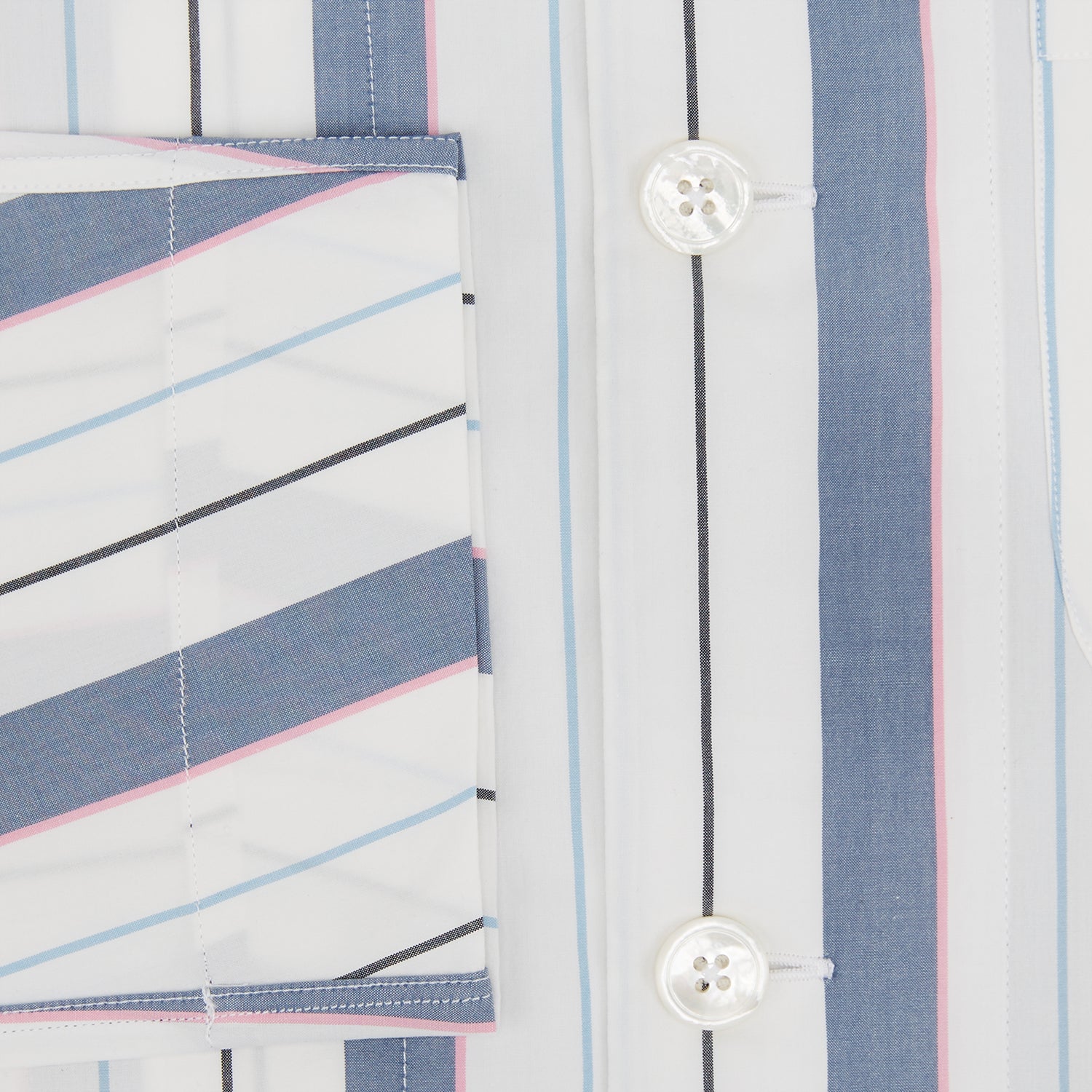 View 4 of product Blue Blazer Stripe Pyjama Shirt
