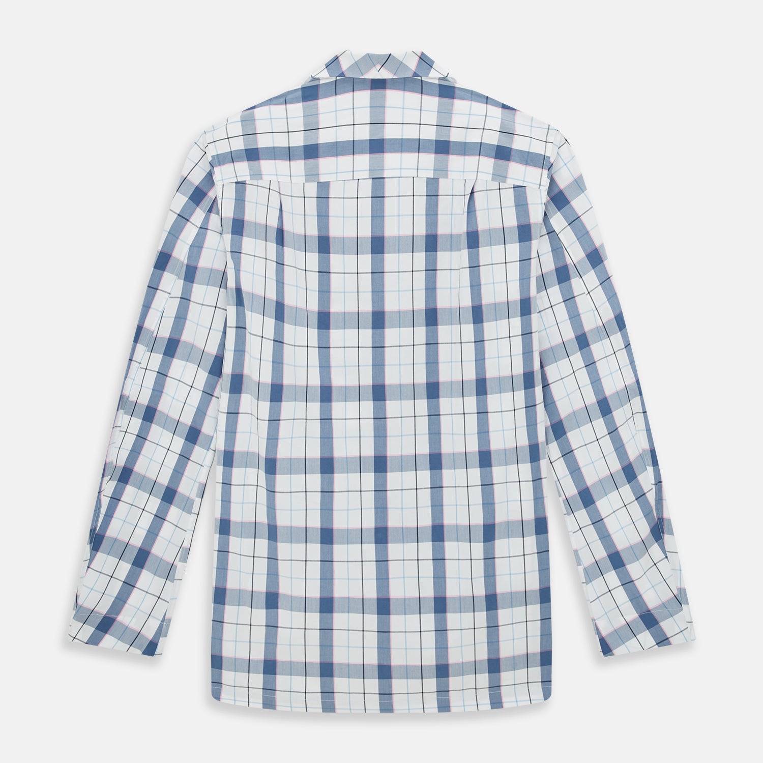 View 3 of product Blue Blazer Check Pyjama Shirt