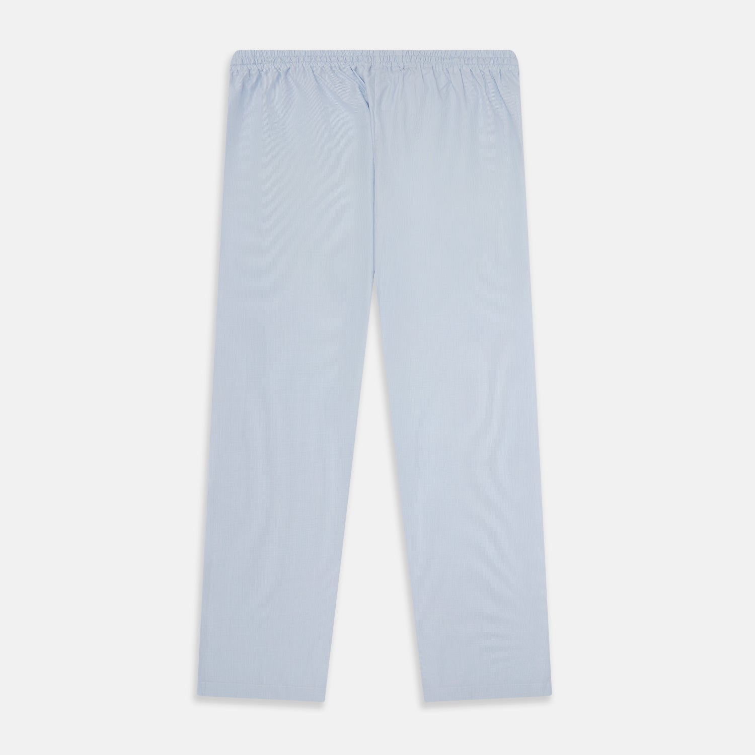 View 3 of product Pale Blue Micro Check Pyjama Trousers